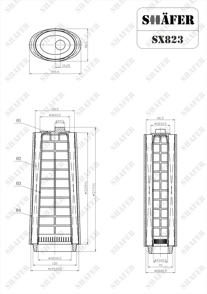 Shafer SX823 photo 2