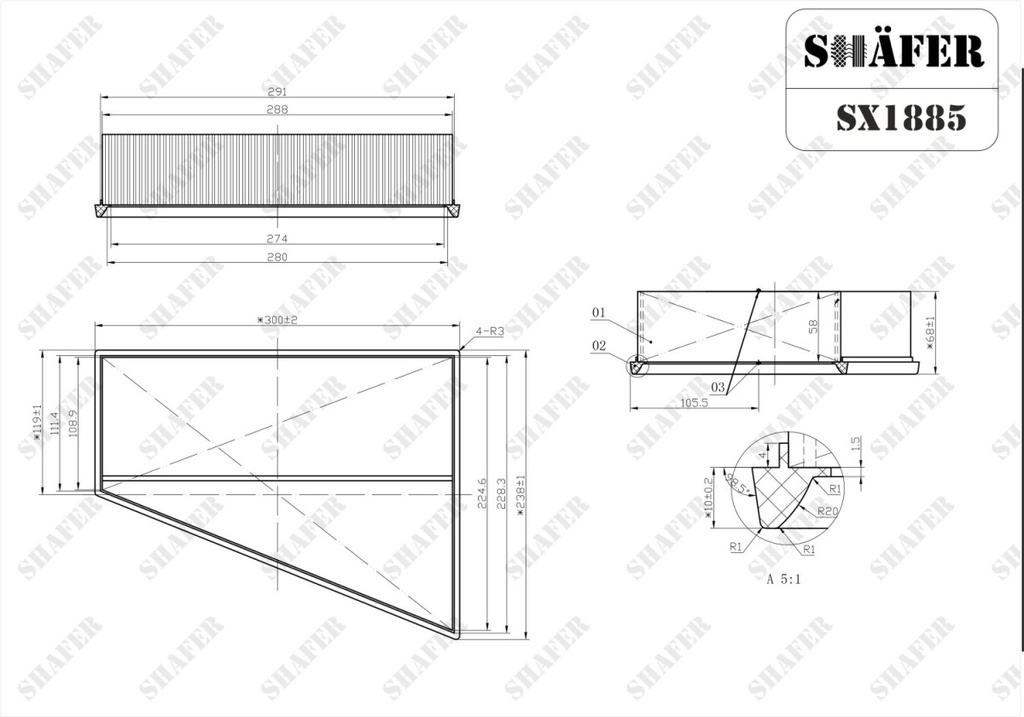 Shafer SX1885 photo 2