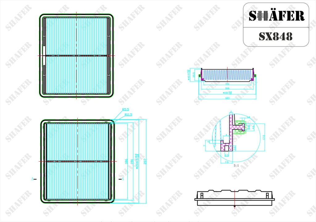Shafer SX848 photo 2