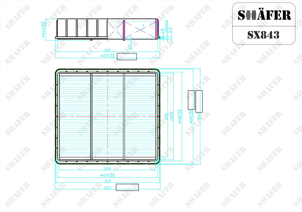 Shafer SX843 photo 2