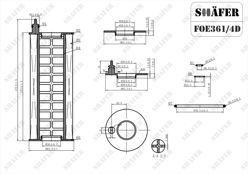 Shafer FOE361/4D photo 2
