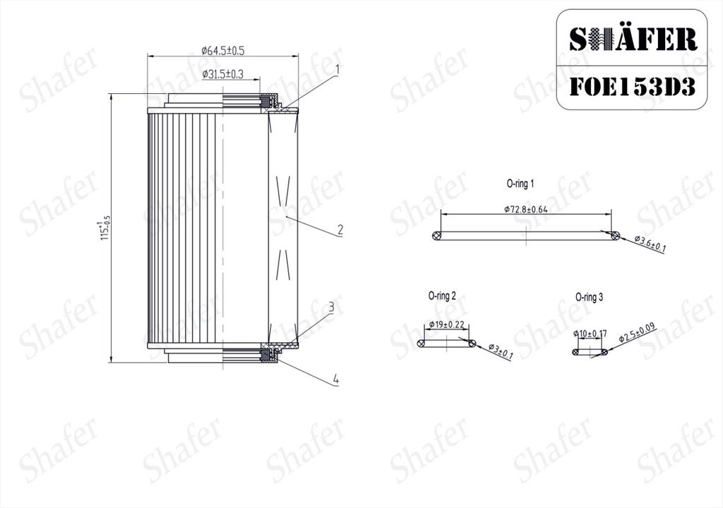 Shafer FOE153D3 photo 2