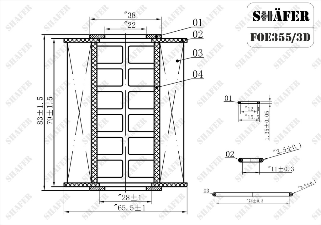 Shafer FOE355/3D photo 2