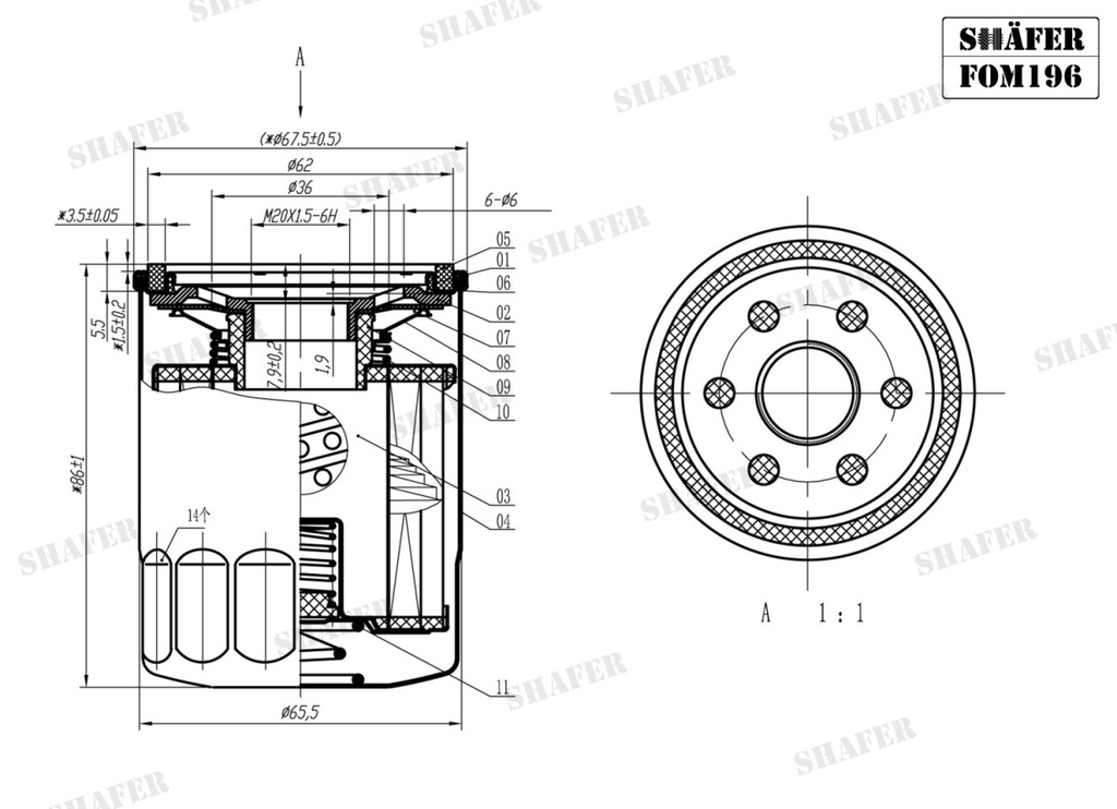 Shafer FOM196 photo 2