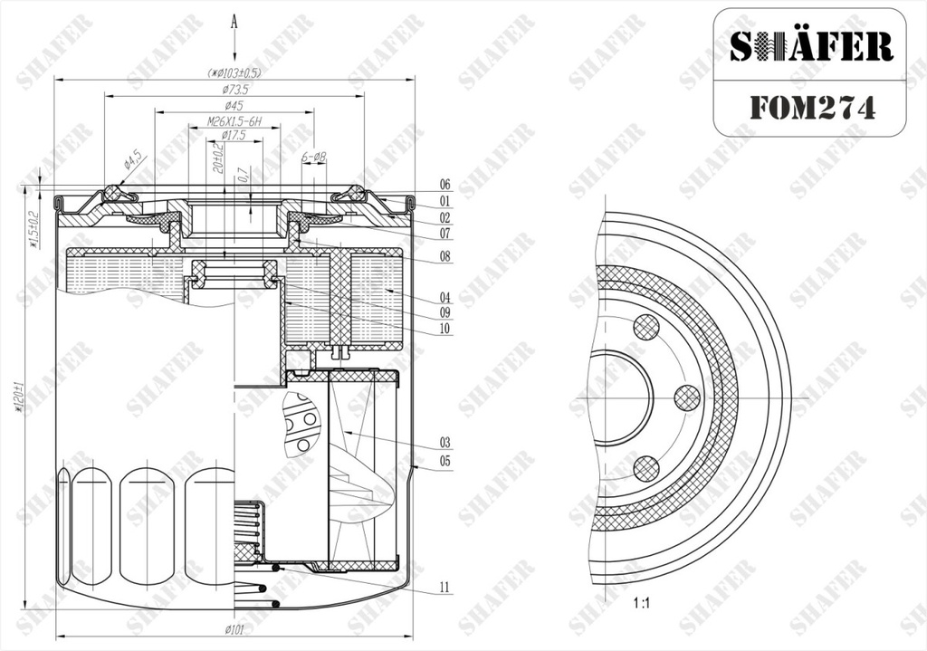 Shafer FOM274 photo 2