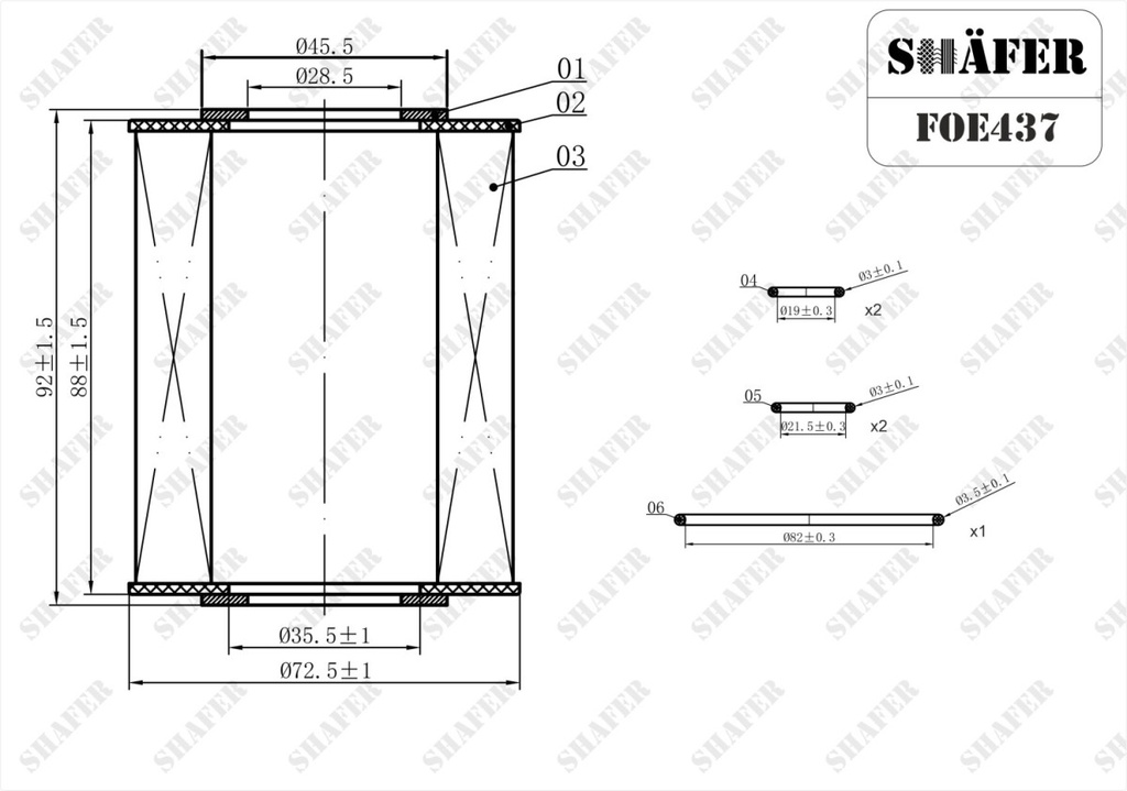 Shafer FOE437D photo 2