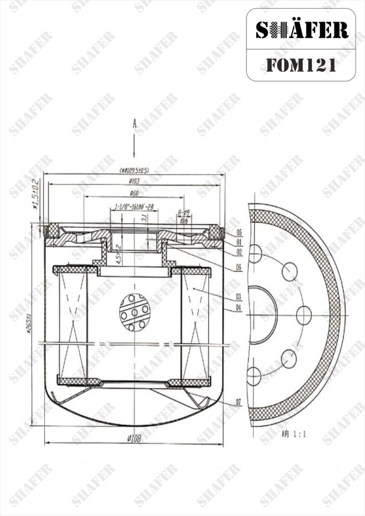 Shafer FOM121 photo 2