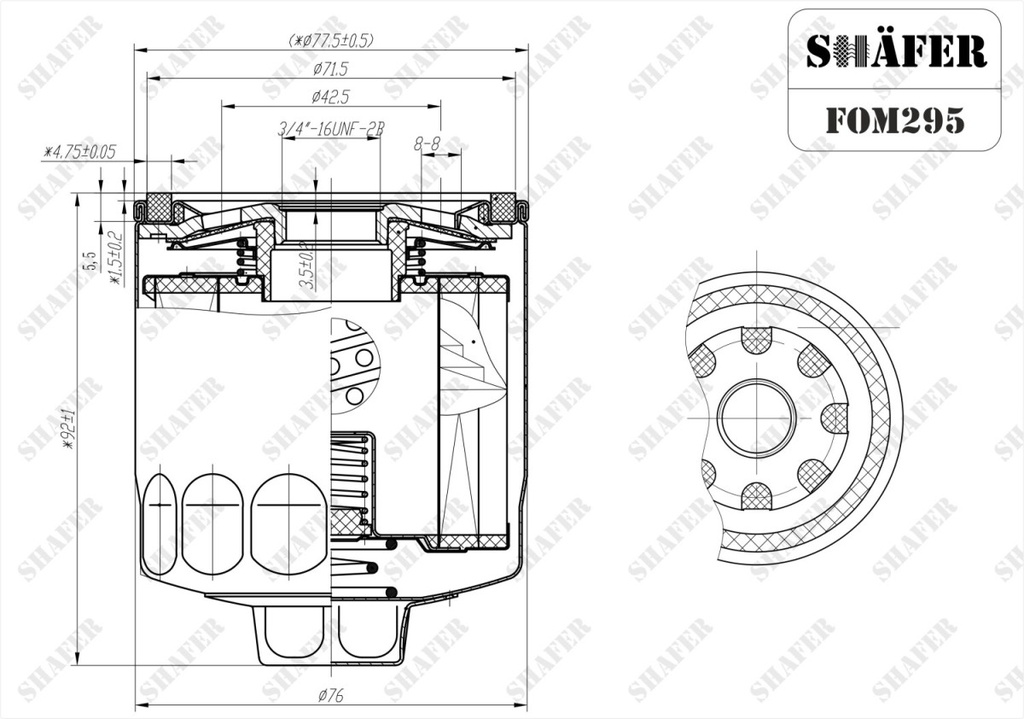 Shafer FOM295 photo 2