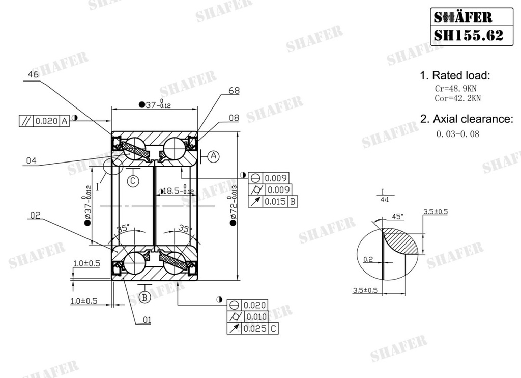 Shafer SH155.62 photo 2