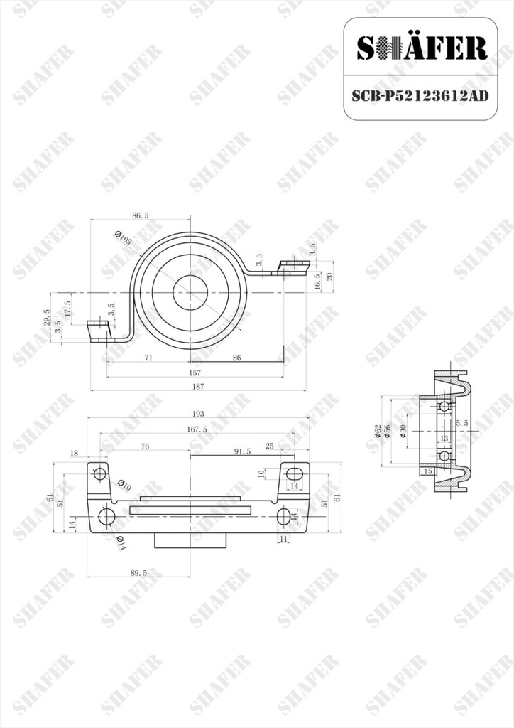 Shafer SCB-P52123612AD photo 2