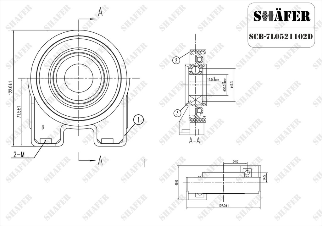 Shafer SCB-7L0521102D photo 2