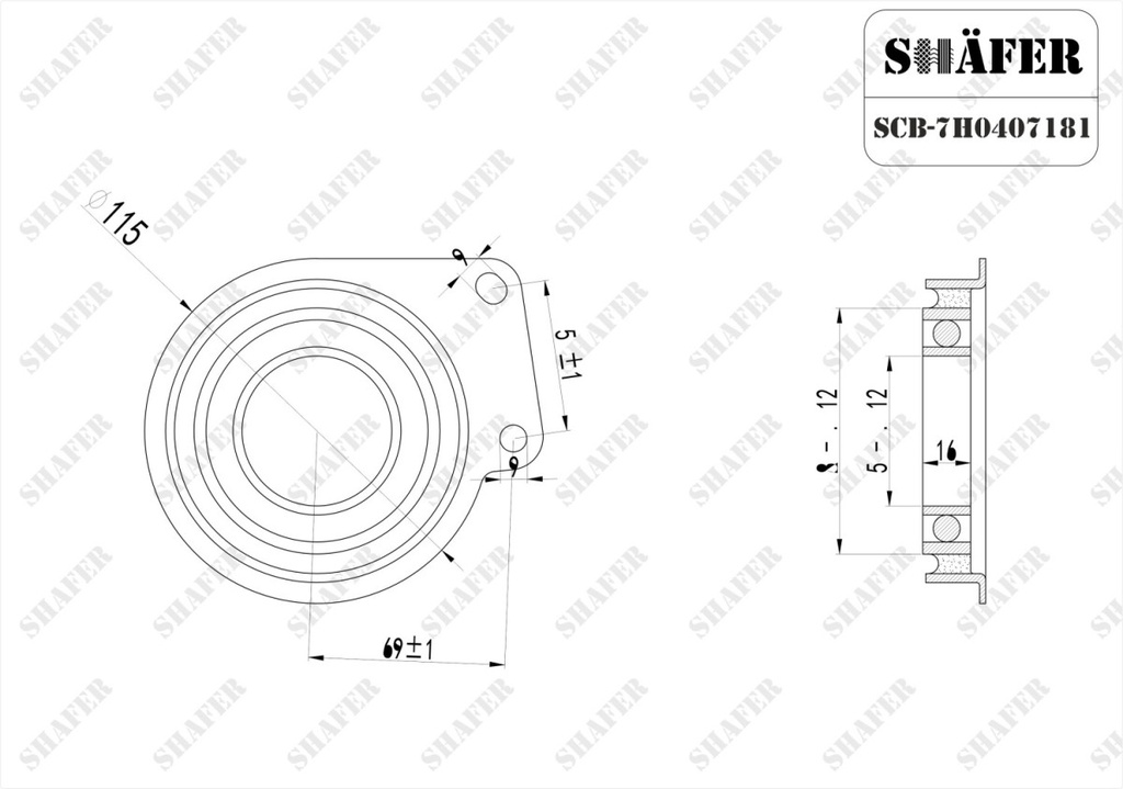 Shafer SCB-7H0407181 photo 2