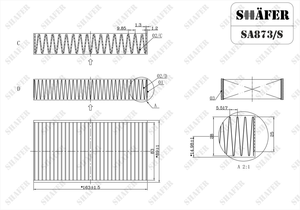 Shafer SA873/S photo 2