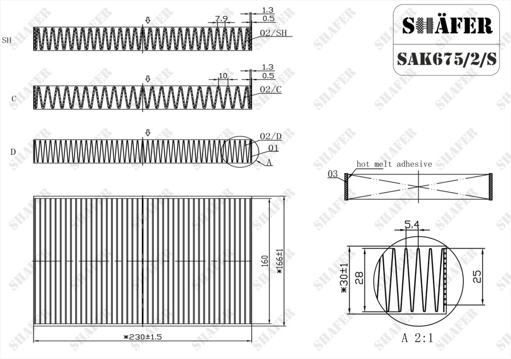 Shafer SAK675/2/S photo 2