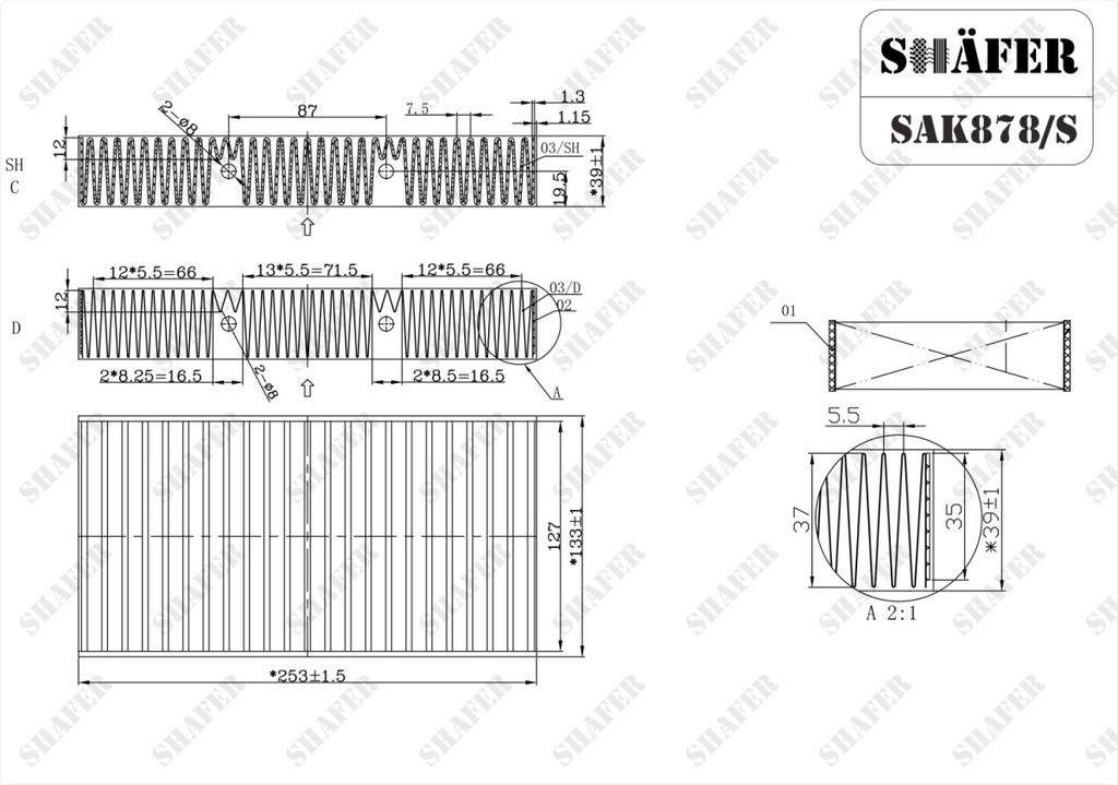 Shafer SAK878/S photo 2