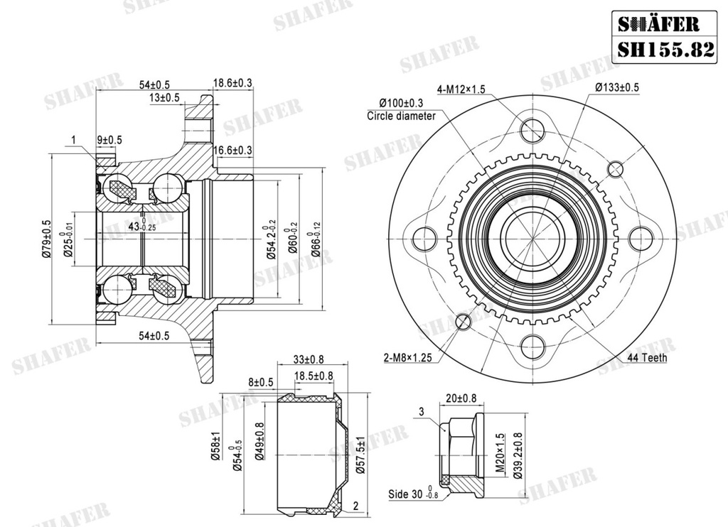 Shafer SH155.82K photo 2