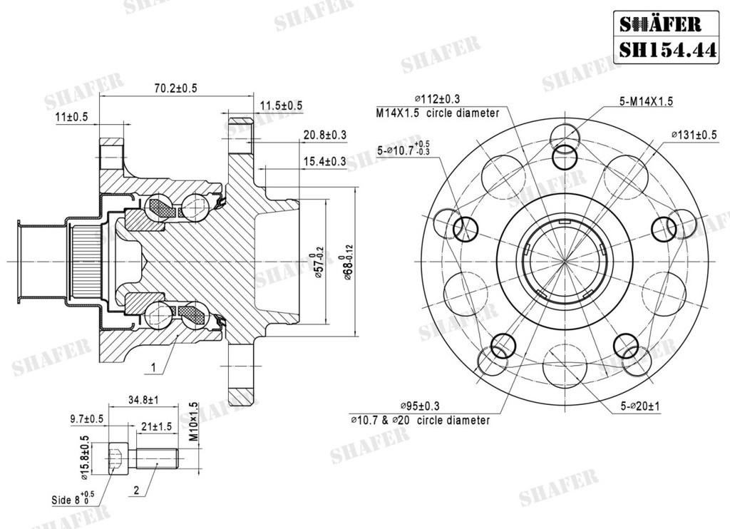 Shafer SH154.44K photo 2