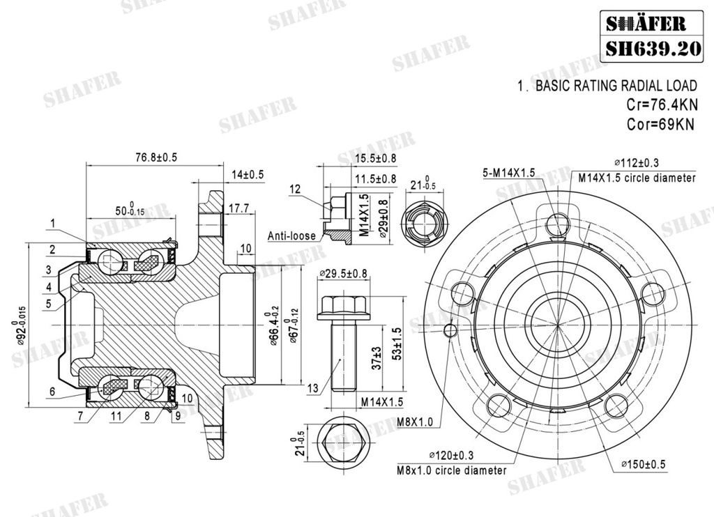 Shafer SH639.20K photo 2