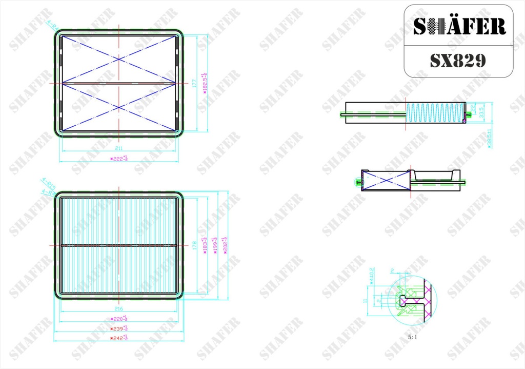 Shafer SX829 photo 2
