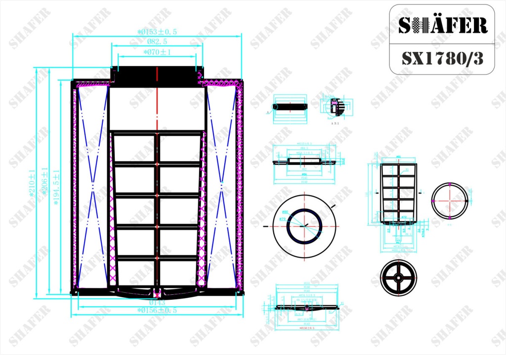 Shafer SX1780/3 photo 2