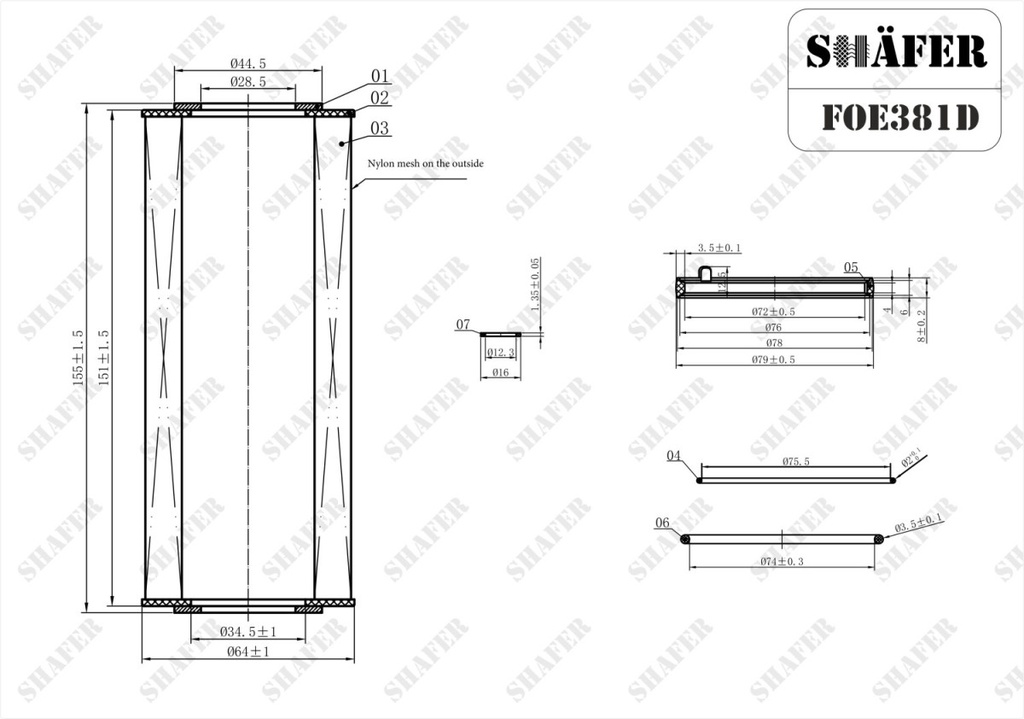 Shafer FOE381D photo 3