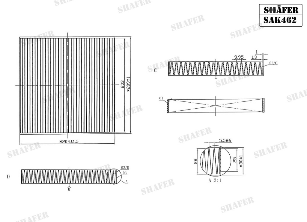 Shafer SAK462 photo 2