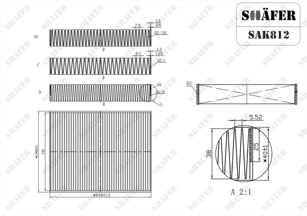 Shafer SAK812 photo 2