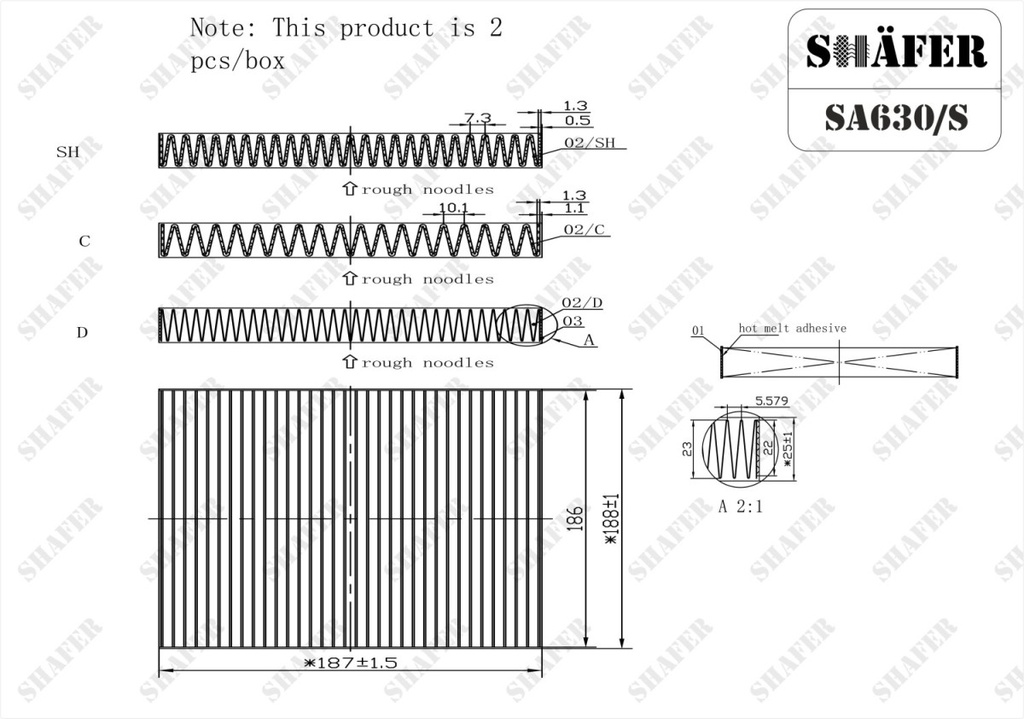 Shafer SA630/S photo 2