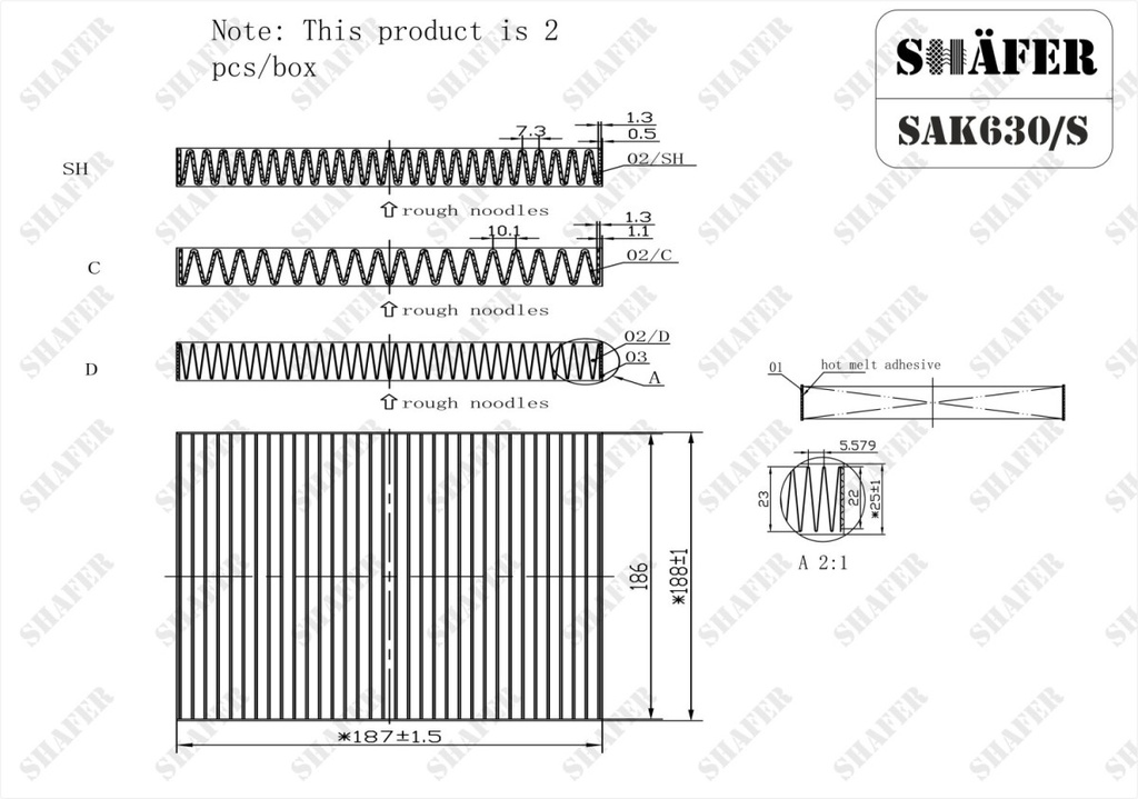 Shafer SAK630/S photo 2