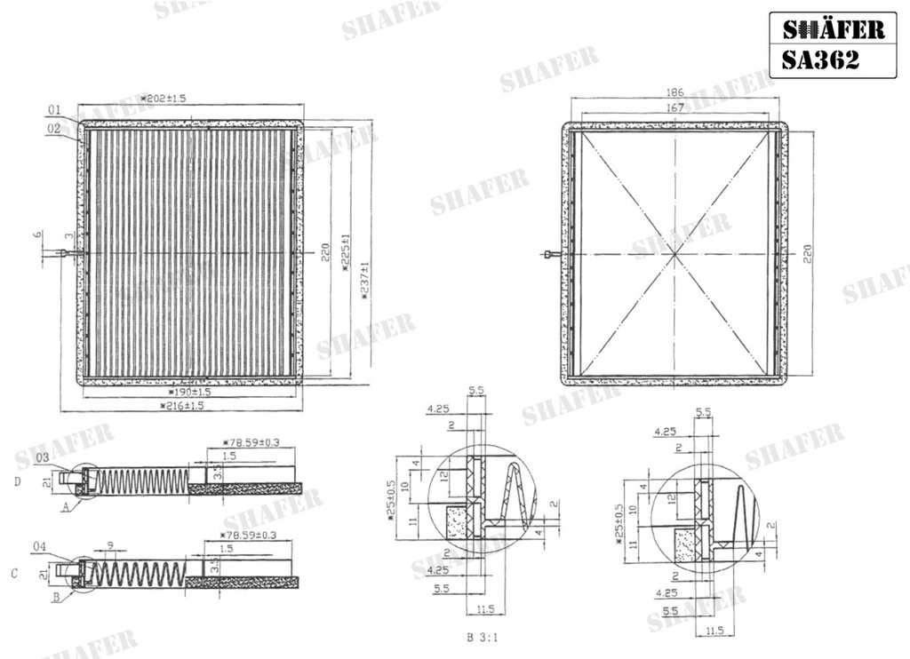 Shafer SA362 photo 2