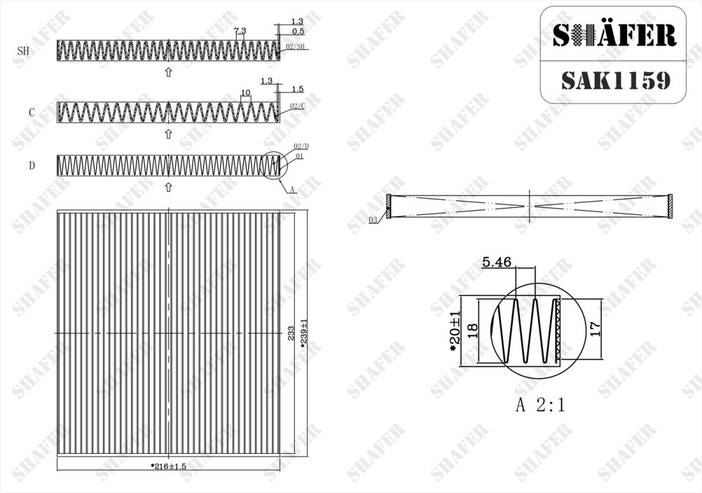 Shafer SAK1159 photo 2