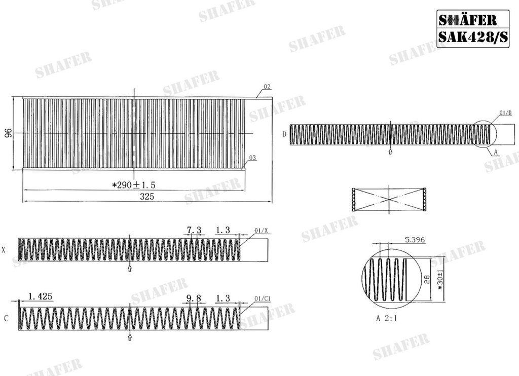 Shafer SAK428/S photo 2