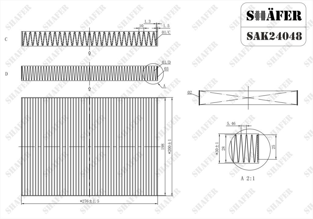 Shafer SAK24048 photo 2