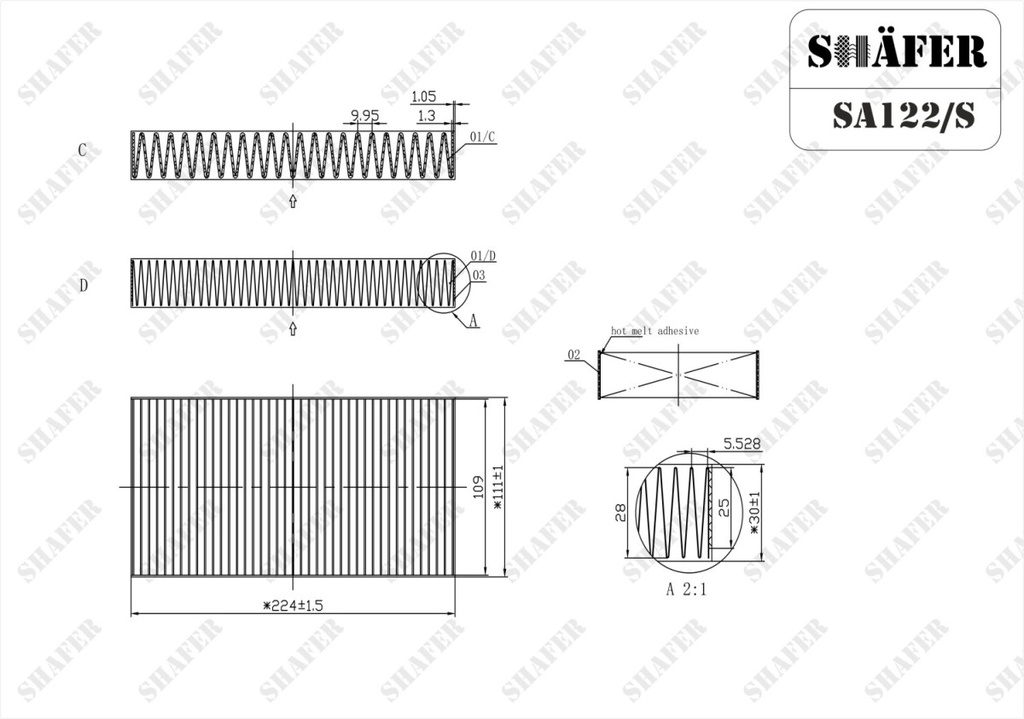 Shafer SA122/S photo 2