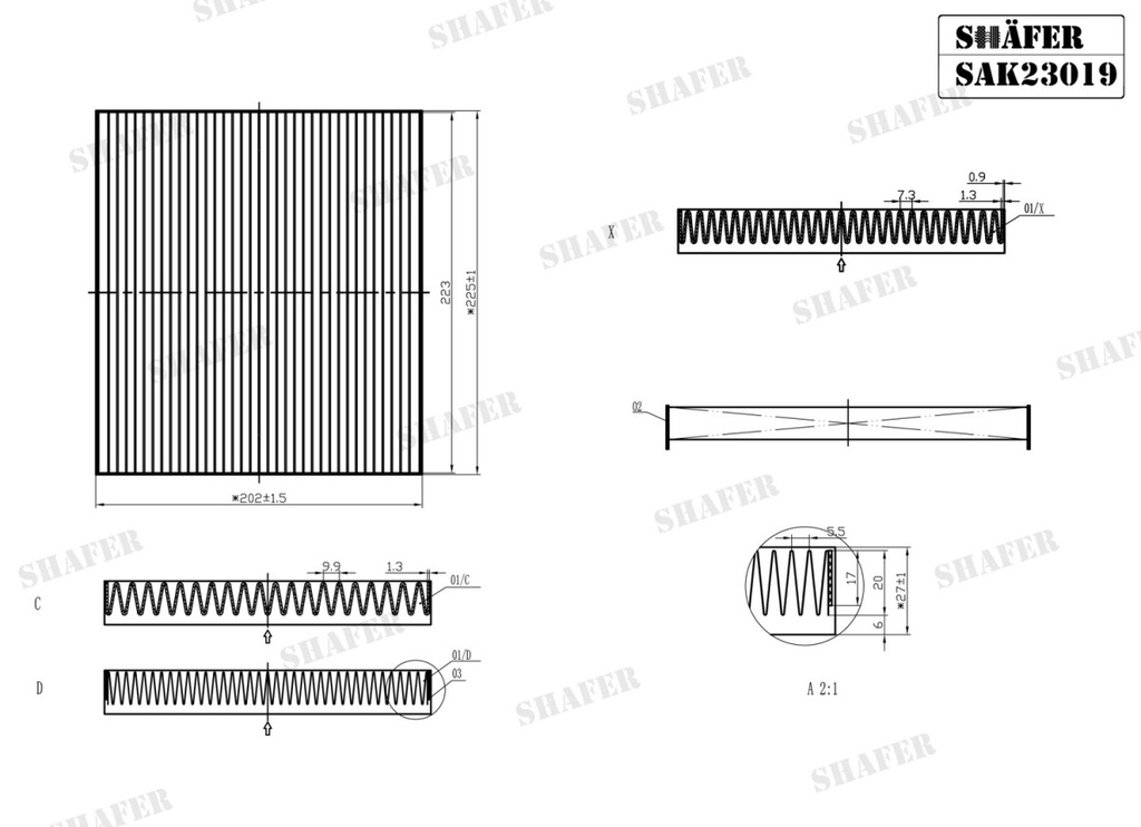 Shafer SAK23019 photo 2