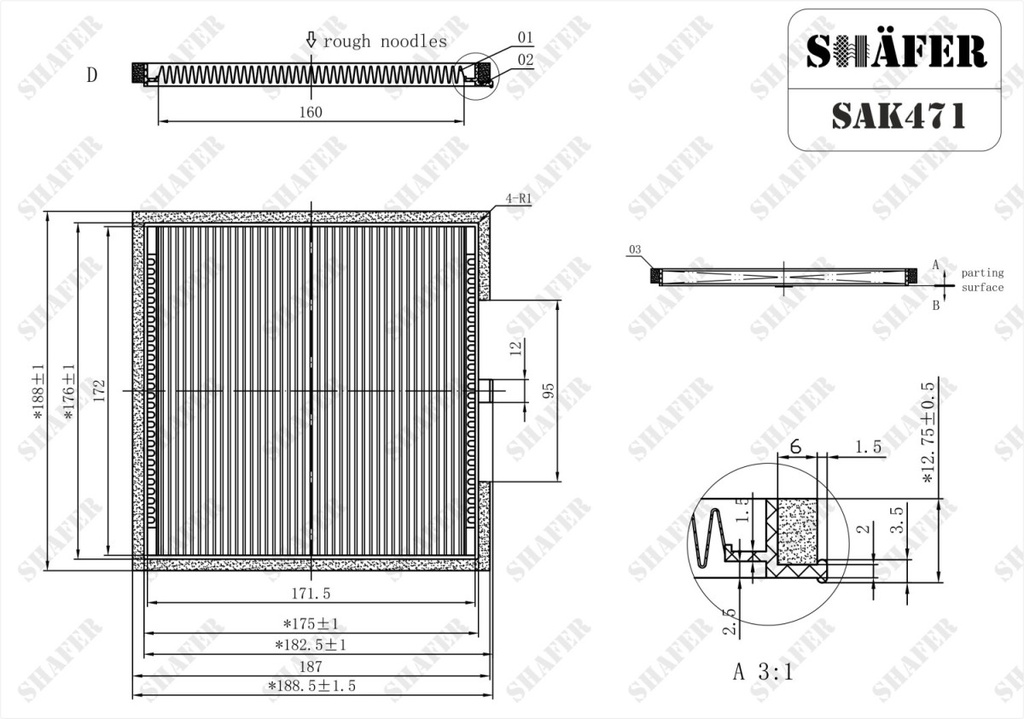 Shafer SAK471 photo 2