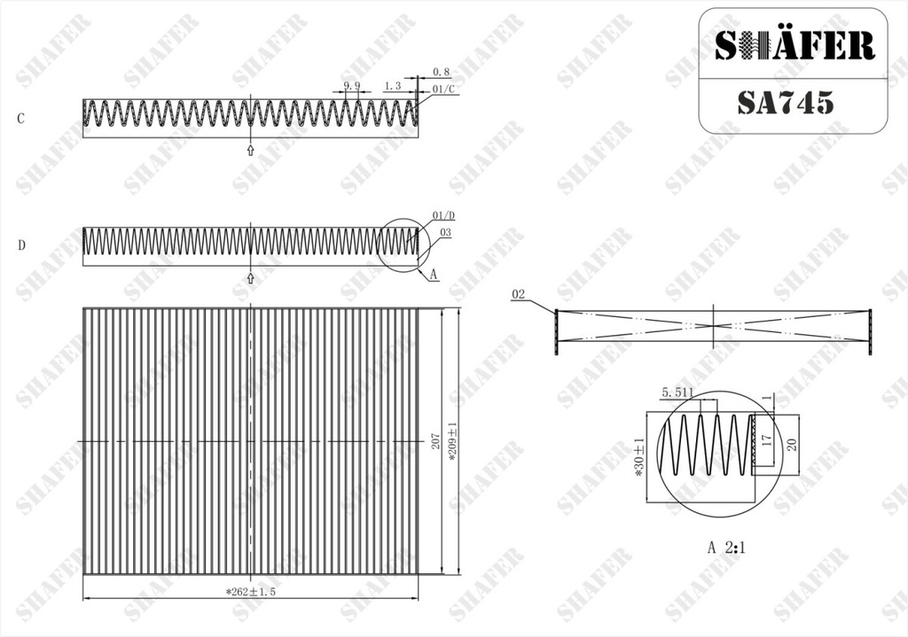 Shafer SA745 photo 2