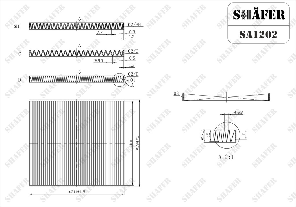 Shafer SA1202 photo 2