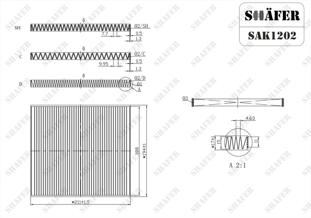 Shafer SAK1202 photo 2