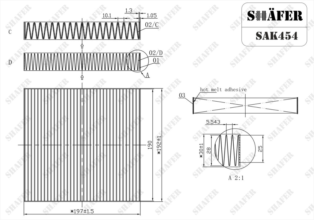 Shafer SAK454 photo 2