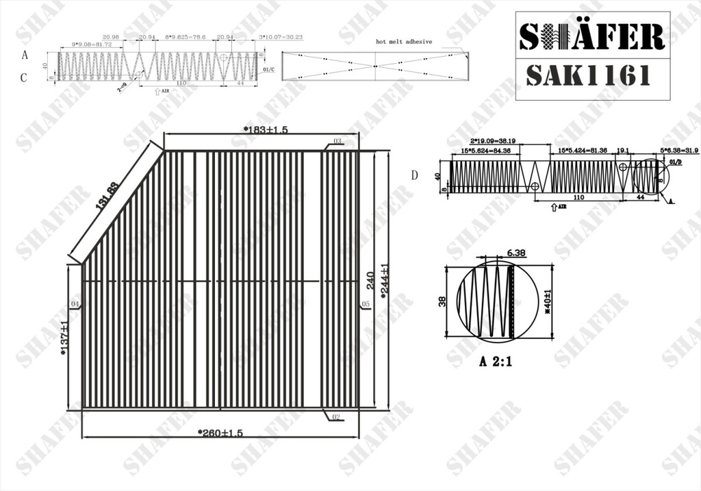 Shafer SAK1161 photo 2