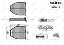 Shafer SAK413 photo 3