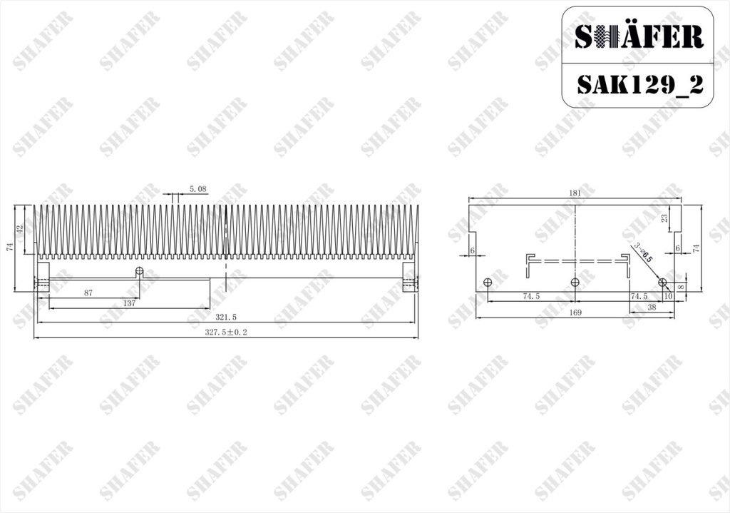 Shafer SAK129 photo 3