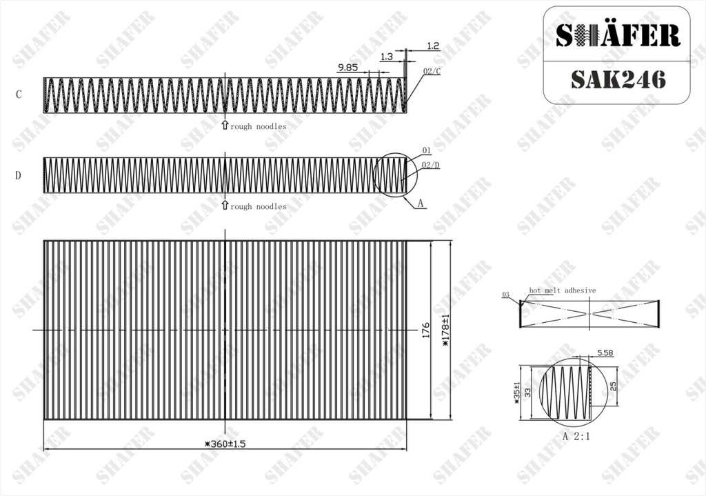 Shafer SAK246 photo 2