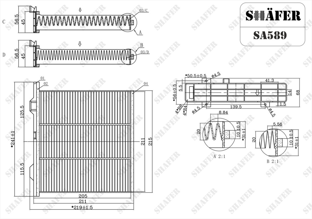 Shafer SA589 photo 2