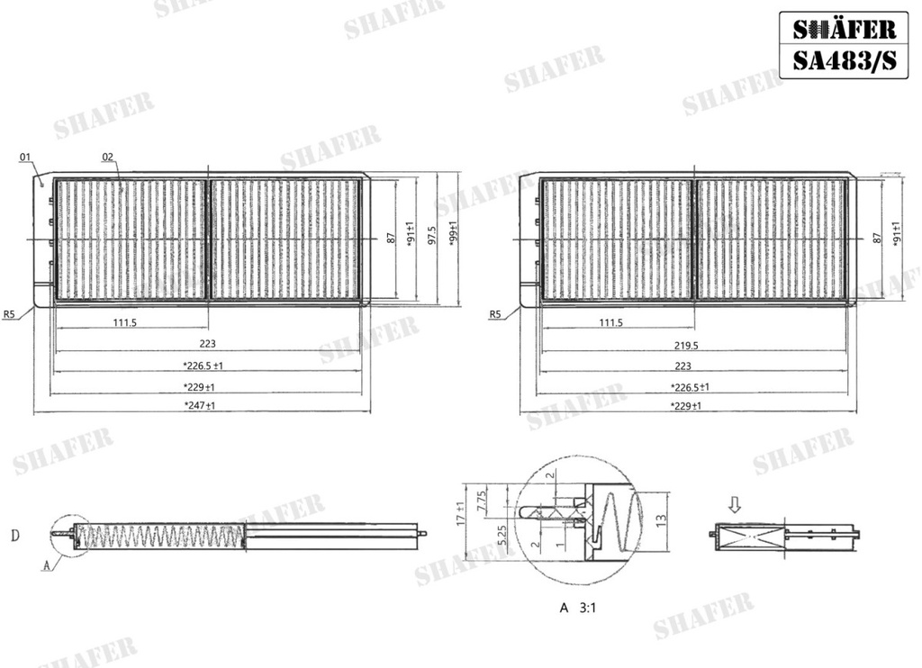 Shafer SA483/S photo 2