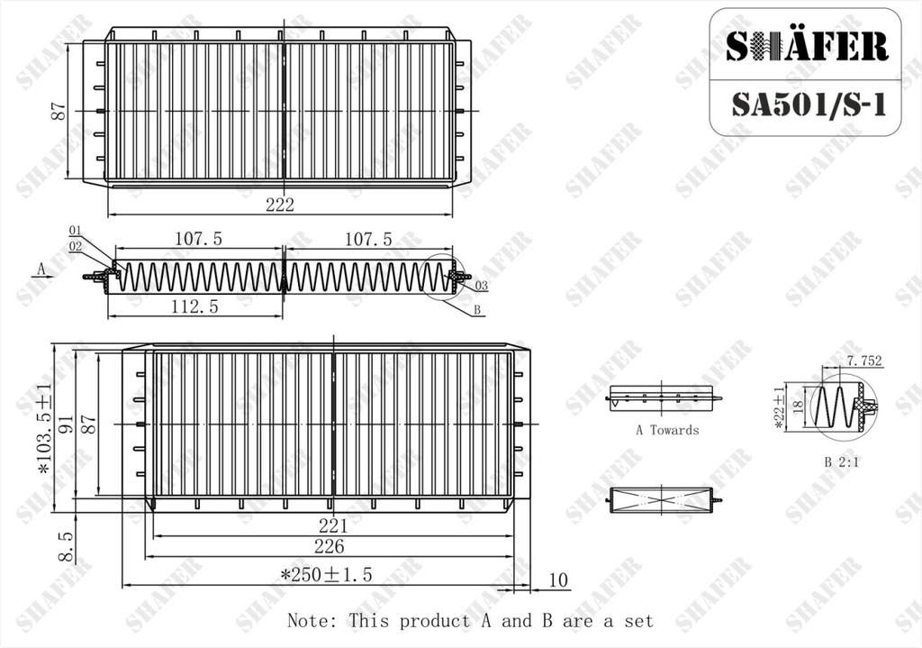 Shafer SA501/S photo 2