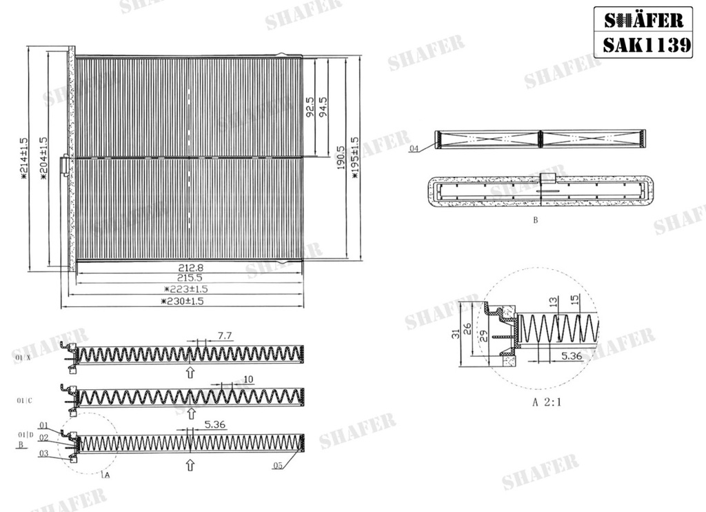 Shafer SAK1139 photo 2