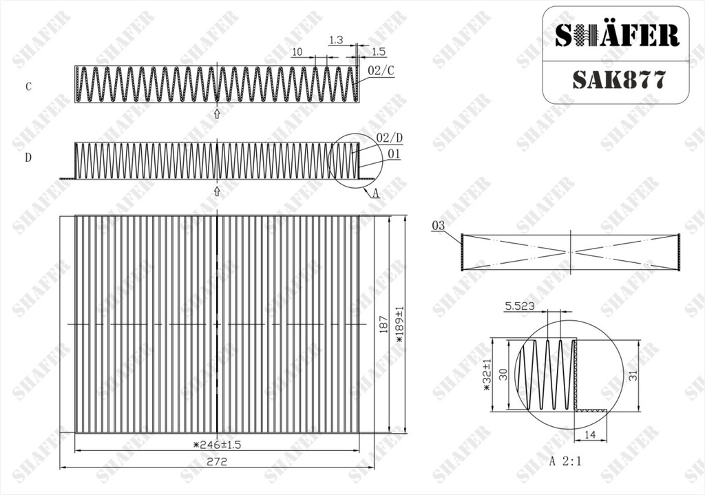 Shafer SAK877 photo 2