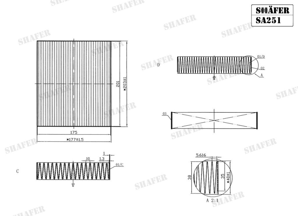 Shafer SA251 photo 2